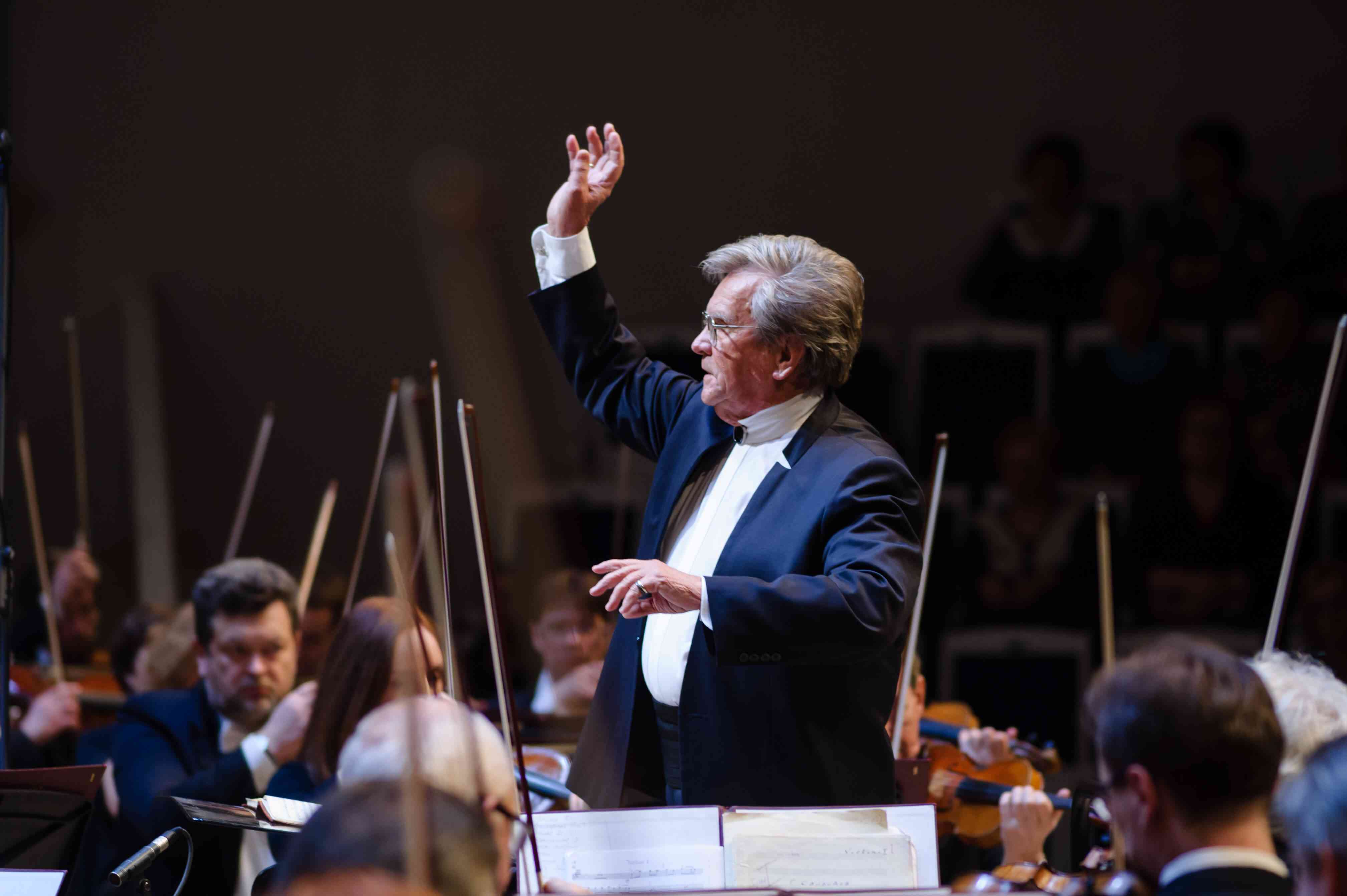 Tchaikovsky Grand Symphony Orchestra concert marking Vladimir Fedoseyev's 85-years anniversary