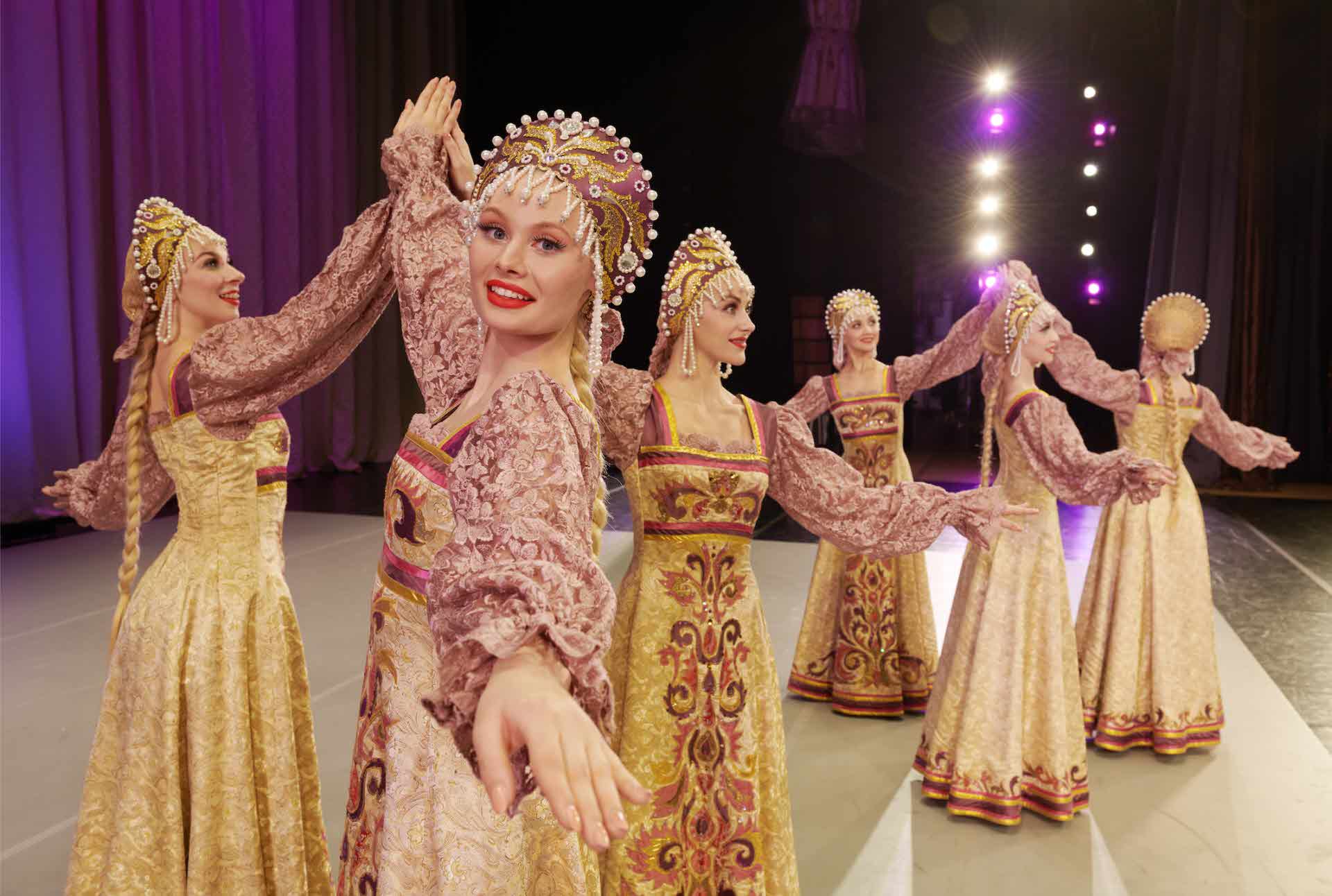 The concert of Krasnoyarsk Dance Ensemble of Siberia